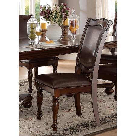 Lordsburg Side Chair - Brown Cherry